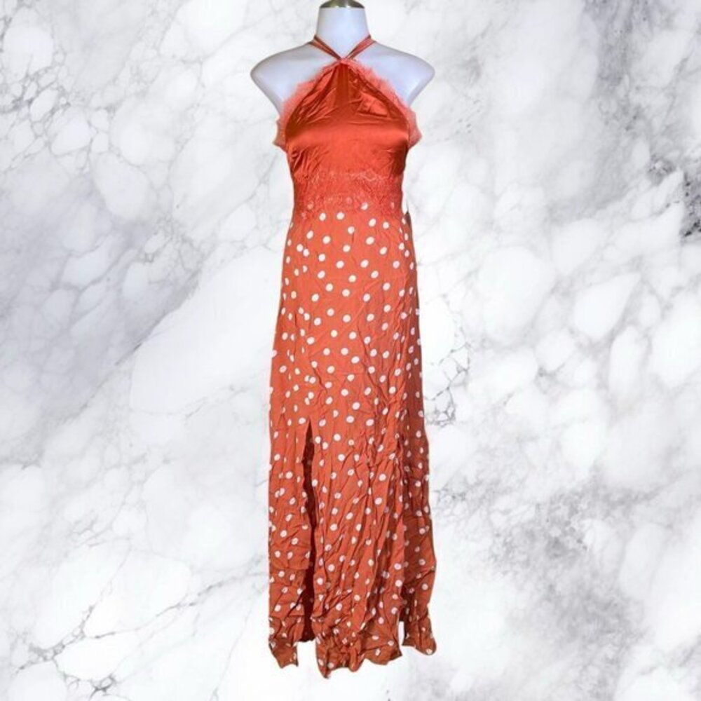 Tularosa Marseille Dress in Rust